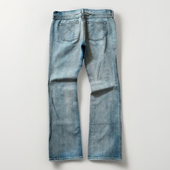 Made In Italy Diesel Lowrise Bootcut Gray/Pink Denim Jeans Size 29