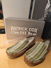 Rare Patrick Cox Men’s Shoes Loafers EU39.5/US6.5/UK5.5 Made in Italy Collector