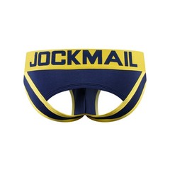 Men’s Jockstrap Low Waist Briefs with Open Back Modal Sexy Underwear