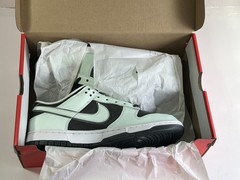 Nike Dunk Low Dark Smoke Grey Barely Green Black Shoes FZ1670-001 Mens Size 9.5