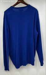 Club Room Cashmere Sweater Pullover Men’s Size XL Blue Business