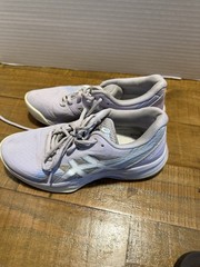 ASICS Gel Game Tennis Shoes Womens Size 5 Purple White Athletic Sneakers 77