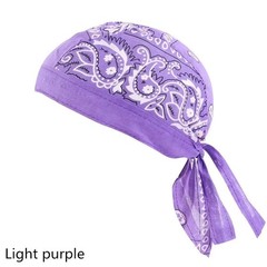 Elastic Motorcycle Wrap Biker Du Bandana Paisley Doo Rag Head Skull Cap Durag US