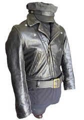 Vintage 60’s Cal Leather CHP Motorcycle Police Jacket