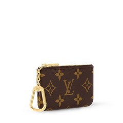 Louis Vuitton Authentic Card/Key/Coin Pouch Brown Monogram (Brand New with Box)