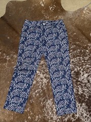 Gently Used Vineyardvines Men’s Fish Print Chino Pant Sz 36×30