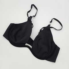 Free People Women’s 36D Ari Underwire Neo Bra Black Neoprene