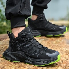Mens Lightweight Sneakers Indestructible Shoes Steel Toe Work Boots Safety Shoes