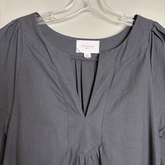 Tuckernuck Pomander Place Finley Dress S Black Minimalist Cotton Mini Shift