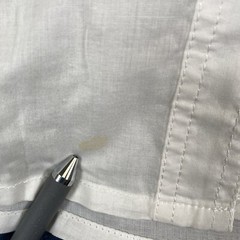 Tory Burch Women’s White Buttoned Blouse Cottton Shirt, Size 10