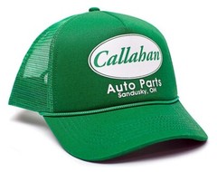 Callahan Auto Parts Custom Green Sandusky Ohio Adult Curved Hat Cap