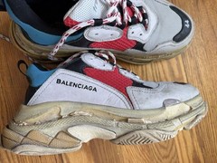 Balenciaga Triple S ‘Multicolor’ (Blue/Red/Beige) – Used