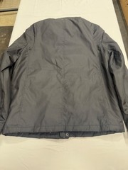 Men’s Dockers Bomber Jacket Soft Nylon Poly Sz L – Built in hide away hood