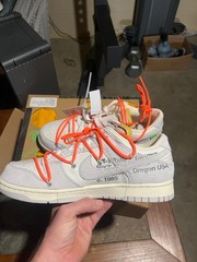 Nike dunk low off-white lot 11 Size 10