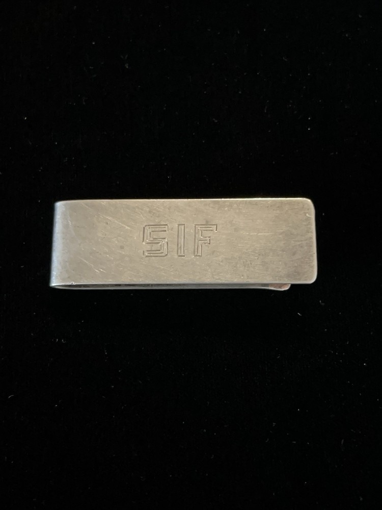 Vintage Tiffany & Co. Sterling Silver Money Clip 2.25 Inches (18 grams)