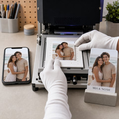 Custom Memorial Photo Wallet Card Personalized Name Dates PVC Sympathy Keepsake