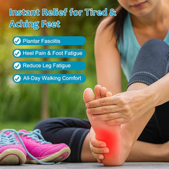 Memory Foam Insoles for Men & Women – Replacement Cushion Shoe Inserts for Work