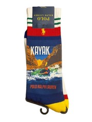 NWT! Polo Ralph Lauren Men’s Kayak 67 ExpeditionCrew Socks Fits Shoe Size 6-12.5