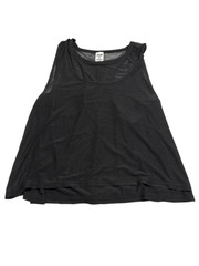 NWT Avia Women’s Black Mesh Lightweight Scoop Neck Sleeveless Tank Top XXL (20)