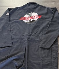 Bulwark Protective Excel Apparel FR Black Coverall 10.6 ATPV Model CEC2NV5 56-LN