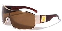 Block – Curved One Piece Shield Women Sunglasses Outdoor Party Shades Designer