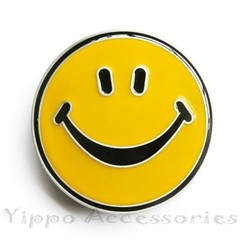 Smile Face Novelty Smiley Metal Fashion Belt Buckle