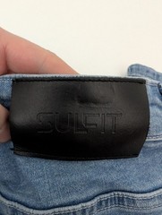 SULFIT Mens Light Blue Denim Jeans 32 R Waist 31 Leg Stretch 98 Cotton Used Good