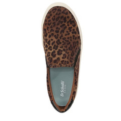 Dr Scholls Nova Women Leopard Slip On Platform Shoes Size 7M New Box