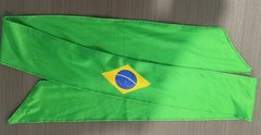 Multipurpose BRAZIL Head Gear Bandana 25cmX50cm 100% Polyester World Cup New