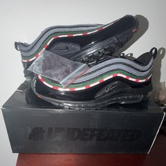 Nike Air Max 97 Undefeated OG Black Size 10m/11.5w