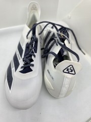 adidas Adizero Electric IE6290 Football Cleats White Navy sz 13
