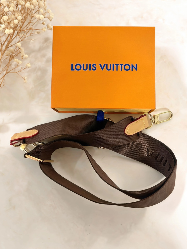 Louis Vuitton Adjustable Brown Shoulder Strap Crossbody Replacement USED.,