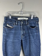 Y2K Diesel Industry Denim Men’s Jeans 33 Blue RN 93243 CA 25594 made in Italy