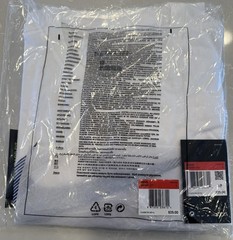 Nike Mens Dri-Fit Training T-Shirt ~ White & Grey ~ Choose Size S, M, L, XL