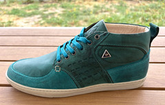 Le Coq Sportif Men Chatillon Leather Green Sneakers Athletic Shoes 9 Trainers 42