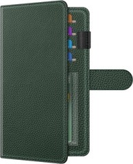 Fintie Checkbook Cover for Personal Checkbook, RFID Blocking Midnight Green
