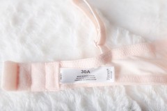 Hanes 30A Wireless Lightly Lined Seamless Training Teen T-shirt Bra Light Pink