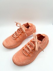 NoBull Allday Knit Sneakers /Trainers in Coral UNISEX US Size M6 / W 7.5