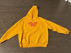 Travis Scott x Nike Air Jordan Highest in the Room Cactus Jack yellow hoodie