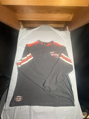 Harley-Davidson Men’s Genuine MotorClothes Long Sleeve Henley Shirt 4XL
