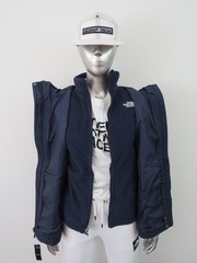 Womens The North Face Toro Peak Triclimate 3 in 1 Fleece Waterproof Jacket Navy