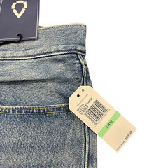 Nautica Men’s Original Relaxed Straight All Cotton Denim Jeans Light Blue Wash