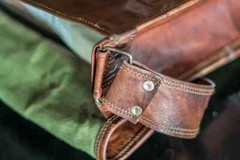Men’s Genuine Leather Vintage Laptop Messenger Briefcase Bag Satchel Handmade