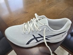 ASICS Gel-Game 9 White Black Men’s Tennis Low Top Sneaker Mesh