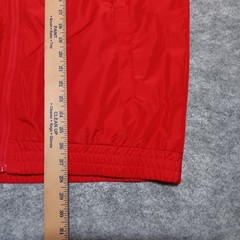 Spyder Pro HydroWeb Windbreaker Jacket Mens Large Red Hooded Full Zip DryWeb New