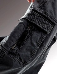 Abercrombie & Fitch Ultra baggy Black Cargo Pants 33×32