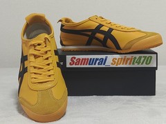 Onitsuka Tiger MEXICO 66 Leather YELLOW WHITE BIRCH BLACK BLUE GREEN PEACOAT