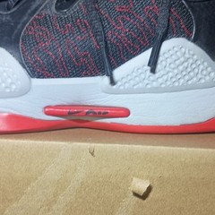 Nike PG 5 Bred Black Red White Paul George CW3143-002 Men’s Size 9.5