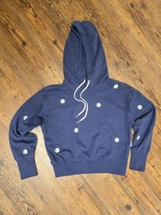 free assembly hoodie sweatshirt nwt navy XS S L XL flowers so cute prep boho