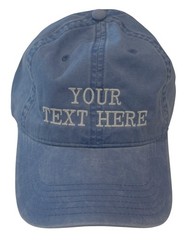 Custom Embroidered Baseball Cap Personalized Text Dad Hat with Your Own Message